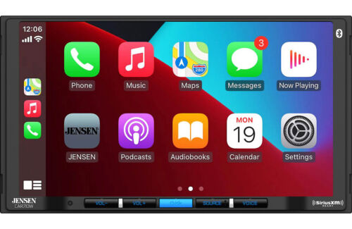 JENSEN CAR710W Wireless Apple CarPlay Wireless Android Auto Capacitive ✅ Eq usb - Picture 1 of 10