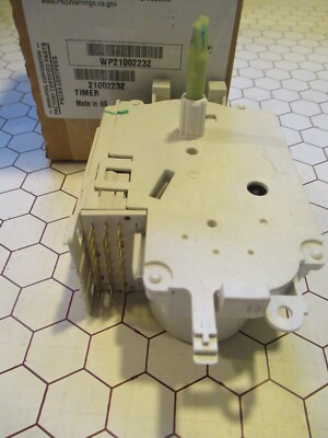 OEM Whirlpool Washing Machine Timer WP21002232 21002232 for sale  