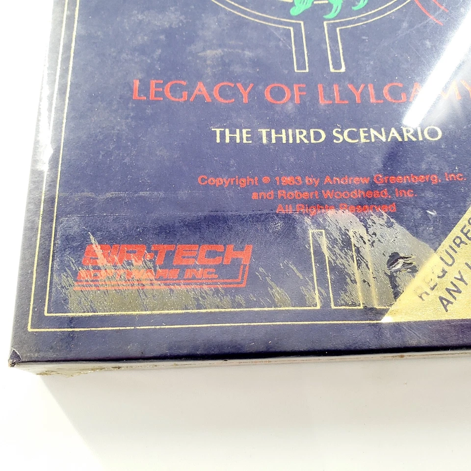 Wizardry: Legacy of Llylgamyn - The Third Scenario Apple II 1983 New Sealed READ - Image 2 of 4