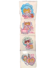 Vintage 1980’s Scratch n  Sniff Sticker Lot - Cabbage Patch Kids