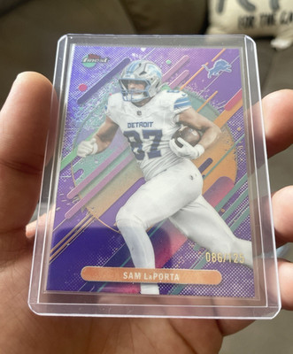 Topps Finest 2025 Finest Performance Sam LaPorta Lions #275 /125 Serial