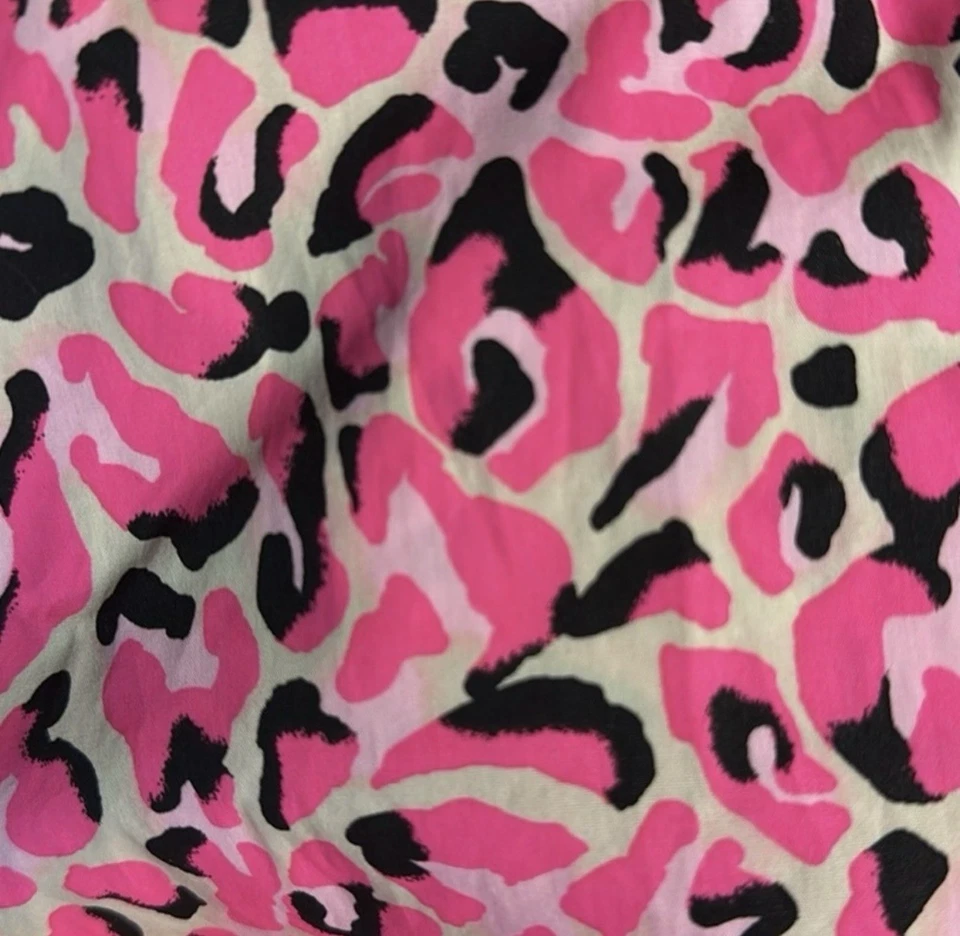 Стильный розовый топ с леопардовым принтом Lily Pulitzer - Изображение 3 из 3