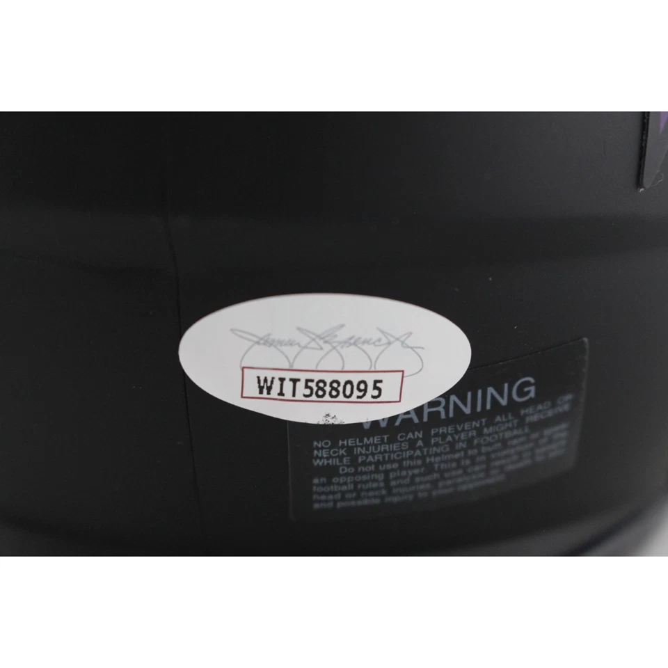 Minicasco Joe Flacco autografiado/firmado Baltimore Ravens Eclipse JSA 49656 Foto 2 de 4