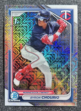 2024 Bowman Chrome #BCP-129 1st Bowman Mojo Byron Chourio Minnesota Twins