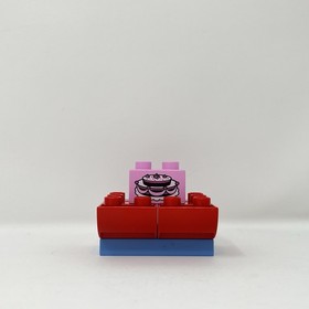 Lego Duplo 10587 Caf Set Figures Food Umbrella No Box or Instructions