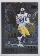 1997 Upper Deck Black Diamond Isaac Bruce #163 HOF 0c2