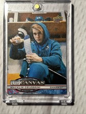 2025-26 Upper Deck Series 2 - Ud Canvas Macklin Celebrini #C-124