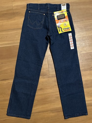 Wrangler Jeans Men’s 30x30 Blue 13MWZ Cowboy Cut Denim Pants Western Rodeo NEW