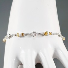 Unique Design gift  Silver Bracelet 925 Sterling Silver 8