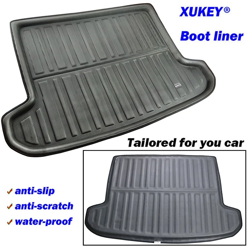 For Hyundai Tucson 2016-2021 Cargo Liner Rear Trunk Floor Mat Boot Luggage Tray Foto 2 de 4