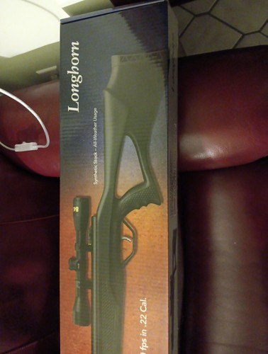 Beeman Air Rifle Longhorn .177 Caliber Synthetic Stock With Scope NEW ...