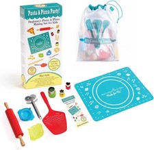 Montessori Kids Pasta Pizza Making Set Beginner Cooking Kit NEW IN BOX