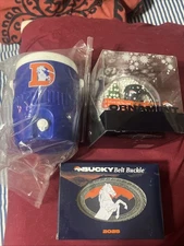 Denver Broncos Empower Exclusive Mini Drink Cooler Cup,Bucky Buckle,Ornament2025