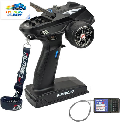 X6 6 Channel Rc Transmitter and Receiver P6FG Built-In Gyro Mixed Mode Out of Co