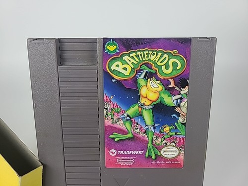 Battletoads Nintendo NES Game Cartridge Original Authentic - Picture 3 of 9