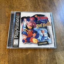 X-Men vs. Street Fighter Sony Playstation PS1 1998 Complete W/ Manual