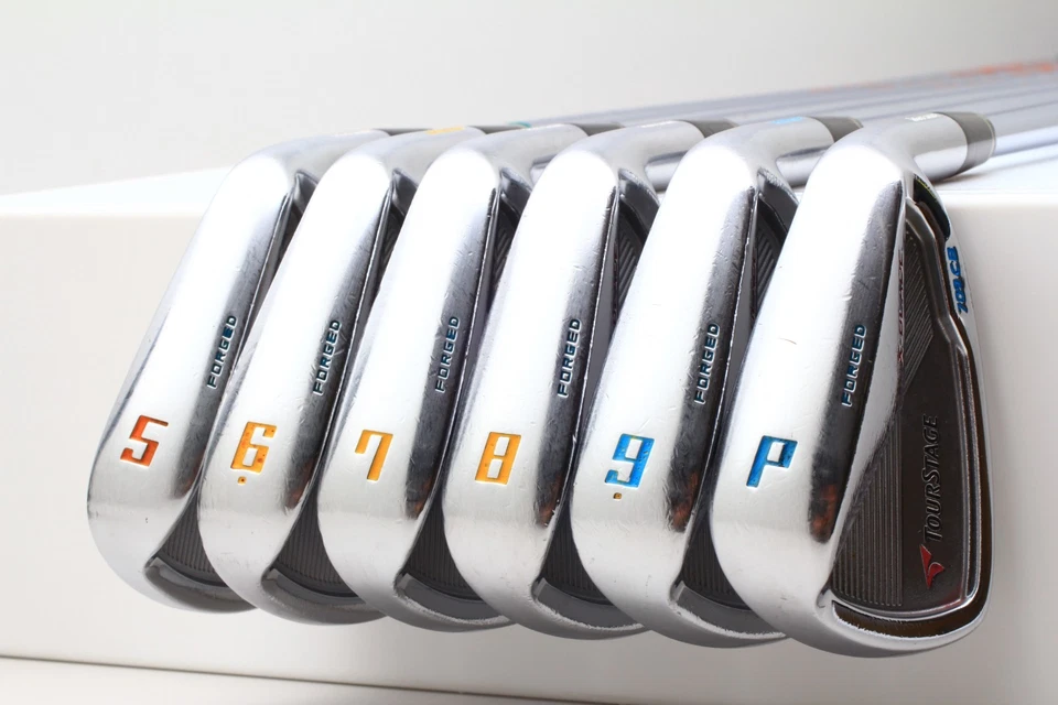 6Pcs BRIDGESTONE X-BLADE 709 CB Iron set 5-6-7-8-9-PW Stiff Flex TOUR 120 Irons - Image 4 of 4