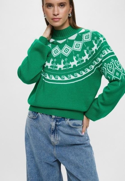 Women Maje Sweater White Acrylic S