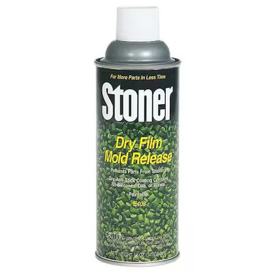 Stoner E408 Dry Film Mold Release, 12 Oz, Aerosol