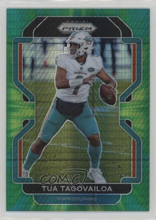 2021 Panini Prizm Hyper Prizm 102/175 Tua Tagovailoa #107 3hd