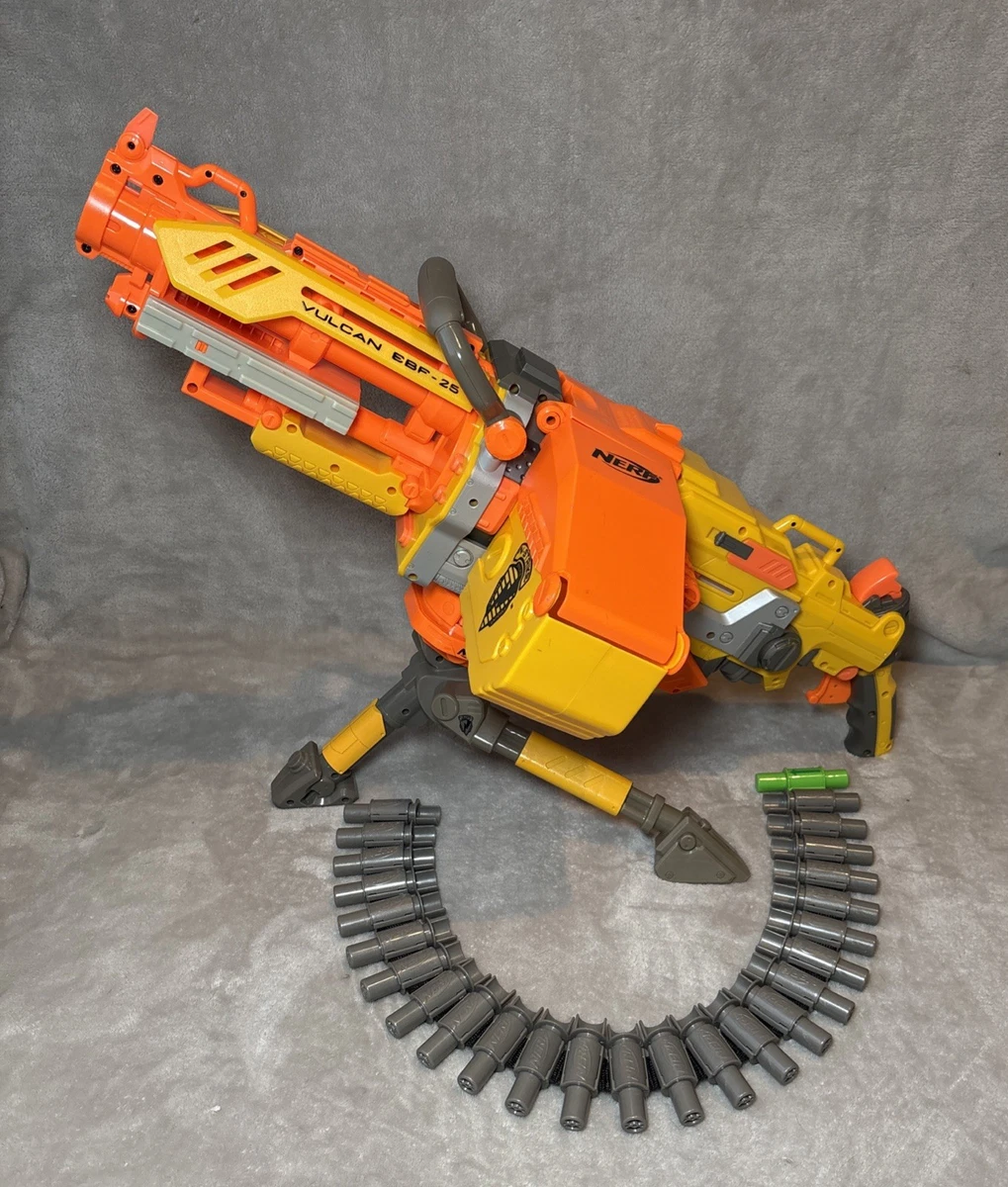トイガン NERF N-STRIKE VULCAN EBF-25 Lançador de dardos Nerf N-Strike Vulcan EBF-25 – com dardos de