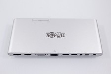Tripp Lite USB-C Docking Station HDMI VGA DP GbE PD 4K 30Hz U442-DOCK4-S TB3