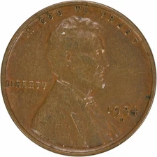 1924-D Lincoln Cent VF Uncertified #322
