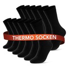 THERMO Socken Herren Damen Winter Socken 6 | 12 | 24 Paar Innenfrottee Baumwolle
