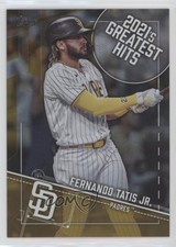 2022 Topps Series 1 2021's Greatest Hits Gold 53/75 Fernando Tatis Jr he4