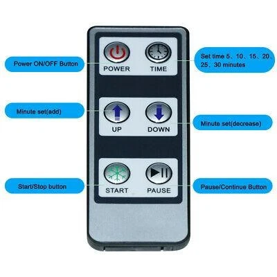 Lámpara dental portátil con sistema de luz azul para blanquear dientes aprobado por la FDA Foto 4 de 4