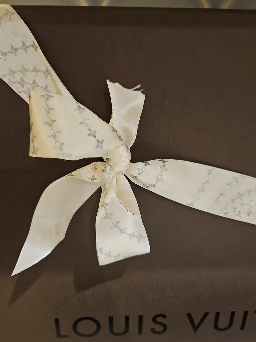 Authentic Louis Vuitton Empty Square Brown Gift B… - image 3