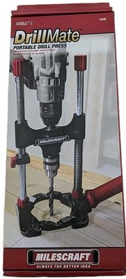 Milescraft 1318 Drill Mate Portable Drill Press Guide Jig Multi Angle Settings