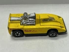 Vintage Hot Wheels YELLOW Cannonade Gold Wheels L12