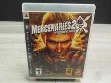 Mercenaries 2 World In Flames 2008 Sony Playstation 3 PS3 CIB Video Game