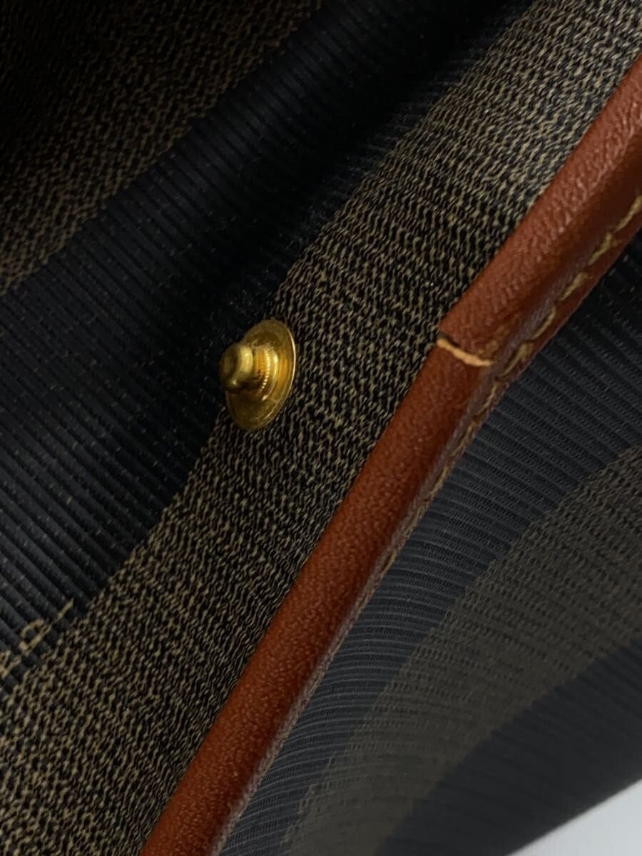 FENDI Bag -- BRW Stripe Pecan Print Second Bag Clutch thumbnail 9
