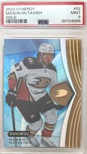 Mason McTavish Rookie 2023-24 Upper Deck Synergy #52 Gold /25 - PSA 9 MINT (RC)