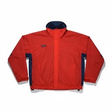 Columbia Bugaboo Jacket Red Nylon Vintage Made in Korea Dual Zip Men  s XL
