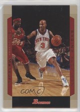 2004-05 Bowman Draft Gold (Guarded by ) Stephon Marbury LeBron James #3 gb9