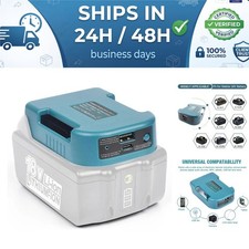 Makita 18V Battery USB Type-C Power Adapter Holder 18W Output