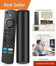 Voice Control Replacement Remote for Smart TVs - Compatible with Various Models