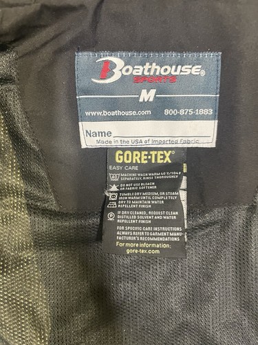Boathouse Gore Tex Waterproof Jacket, sz M - Picture 3 of 4