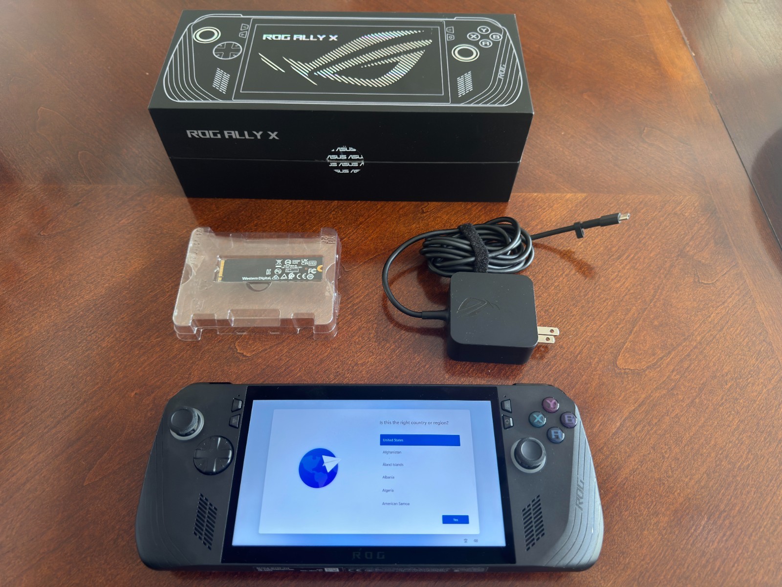 ASUS ROG Ally X 2TB Gaming Handheld with TMR Hall Joysticks & 1TB SSD-image