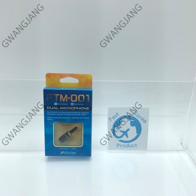EDUTIGE ETM-001 3.5mm 3-Pole Microphone for GoPro DSLR PC Audio Recorder New