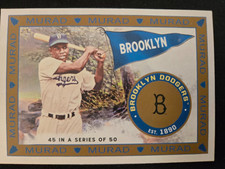 2021 Allen & Ginter T51 MURAD REIMAGINED MR-45 Jackie Robinson, Brooklyn Dodgers