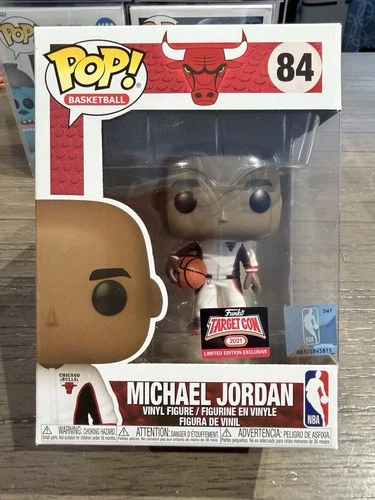 Funko Pop NBA Basketball  Michael Jordan Fanatics Exclusive #84 Target Con 2021