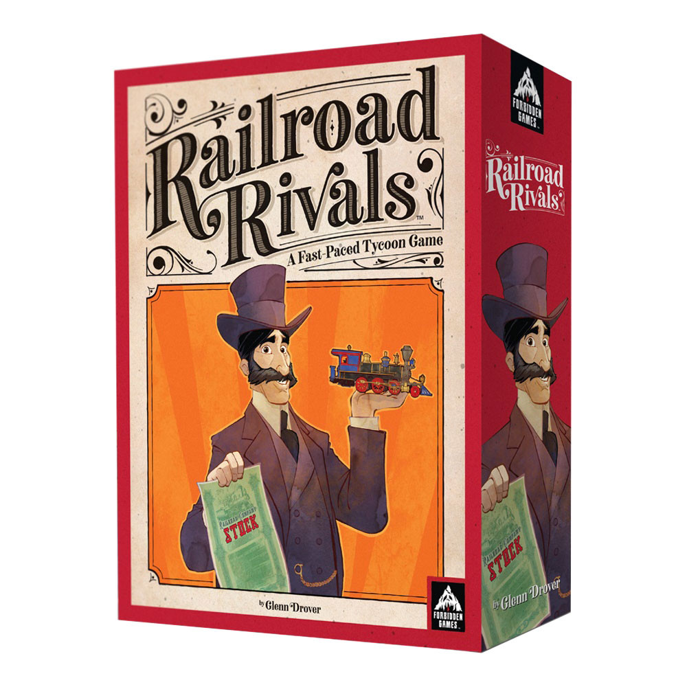Настольная игра Соперники по железной дороге