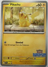 Pokemon Pikachu | ENGLISCH SVP EN 214 Illustr...