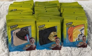 Slurpee Kids Fashion Face Mask Lot, Lightweight Fitted Non-Medical, Assorted