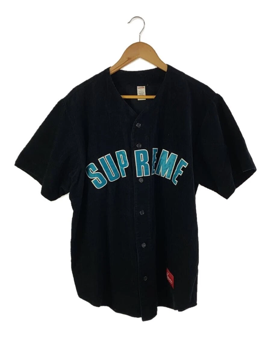 Chemise à manches courtes Supreme / L / velours côtelé / noir