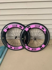 HED Jet RC9 Performance Wheel set 90mm Rim (Clydesdale) w tires/cassette